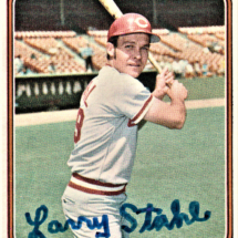 Larry Stahl Autograph