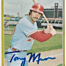 Tony Muser Autograph