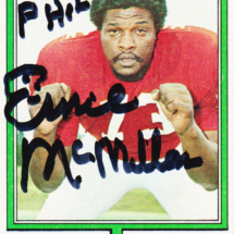 Ernie McMillan Autograph