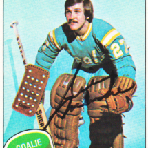 Gilles Meloche Autograph