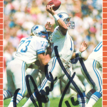 Chuck Long Autograph