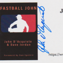 John D'Acquisto Business Card